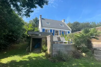 Jardin de l'établissement Ti-vakañsoù - maison de vacances