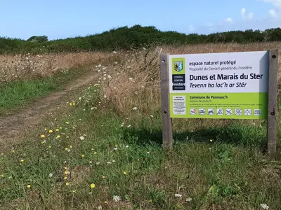 Paysage naturel près de la maison de vacances