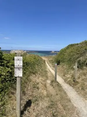 Paysage naturel près de la maison de vacances