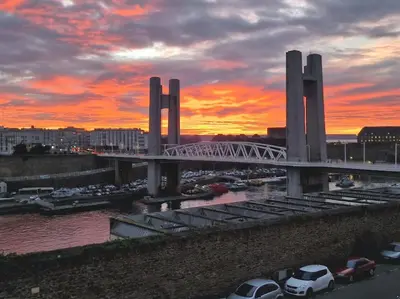 Vue sur la rivière ou le fleuve situé(e) à proximité de l'appartement
