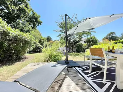 Jardin de l'établissement La villa des Dunes - 80m de la plage/paddle/vélos