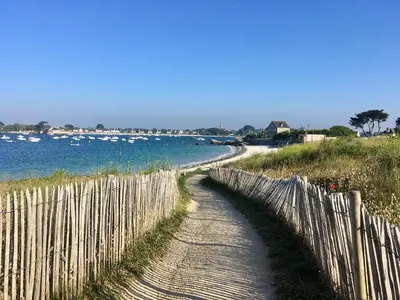 Paysage naturel près de le camping