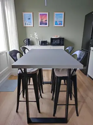 Coin salon dans l'établissement Appartement hypercentre avec vue panoramique