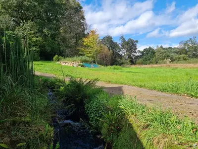 Paysage naturel près de la maison de vacances