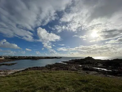Paysage naturel près de la villa