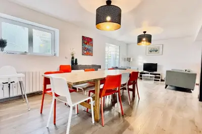 Coin salon dans l'établissement Ti-hañv - la maison d'été