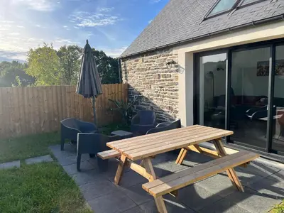 Jardin de l'établissement La casa Tata