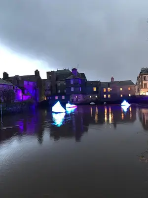 Vue sur la rivière ou le fleuve situé(e) à proximité de l'appartement