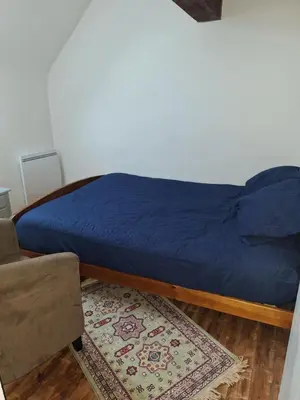 Coin salon dans l'établissement Gite Des Monts D'Arrée