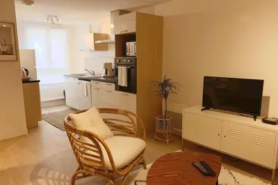 Cuisine ou kitchenette dans l'établissement Jaurès - Centre ville - T1 bis au calme
