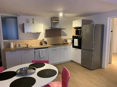 Cuisine ou kitchenette dans l'établissement Jaurès - Centre-Ville - T3 au calme