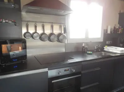 Cuisine ou kitchenette dans l'établissement Penty Kael