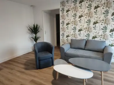 Coin salon dans l'établissement Petite maison