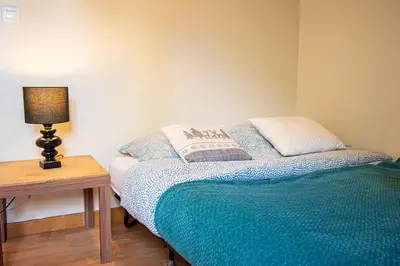 Un ou plusieurs lits dans un hébergement de l'établissement L'Arvoriad I Hyper centre & 2 chambres