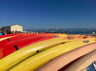 Vue générale sur la mer ou vue sur la mer prise depuis la maison de vacances