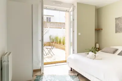 Un ou plusieurs lits dans un hébergement de l'établissement STUDIOS proximité Facs, Clinique Pasteur, Centre