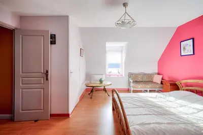 Un ou plusieurs lits dans un hébergement de l'établissement Léchiagat - Maison du Port