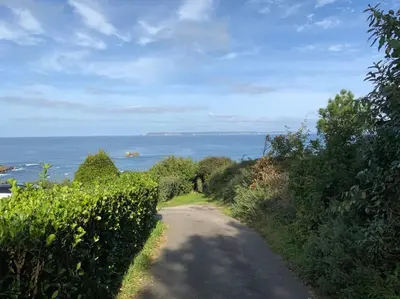 Paysage naturel près de la maison de vacances