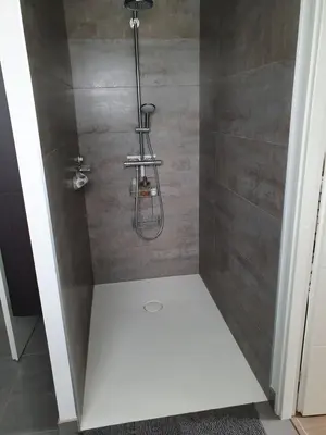 Salle de bains dans l'établissement Welcome