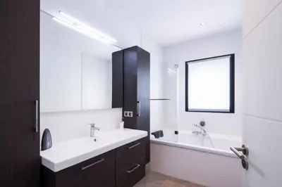 Salle de bains dans l'établissement Welcome