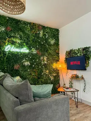 Coin salon dans l'établissement Ô Bien-Être