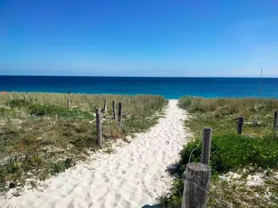 Paysage naturel près de la maison de vacances
