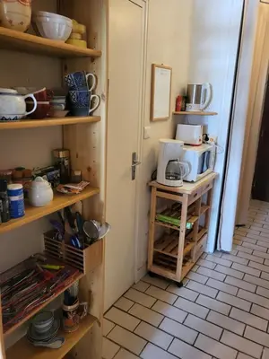 Cuisine ou kitchenette dans l'établissement 