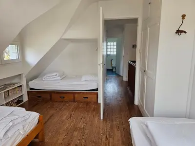 Un ou plusieurs lits dans un hébergement de l'établissement Ker Douara - Île Callot