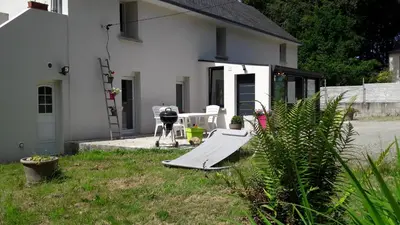 Jardin de l'établissement Ty Kap - Maison 4 chambres vue mer