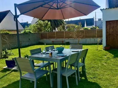 Jardin de l'établissement Maison avec Jardin,Terrasse,bar,baby foot 4-6 pers