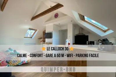 Plan de l'établissement Studio cosy - renove - calme - 3 personnes - proche gare et centre historique