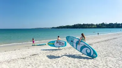 Plage de le camping ou située à proximité