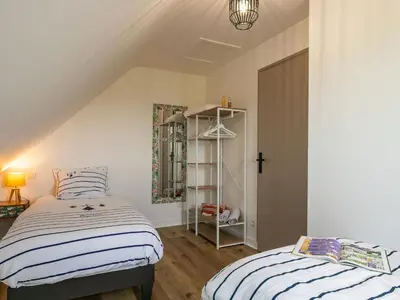 Un ou plusieurs lits dans un hébergement de l'établissement Holiday Home Ty Man by Interhome