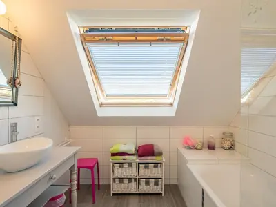 Salle de bains dans l'établissement Holiday Home La maison de Toul an Dour by Interhome