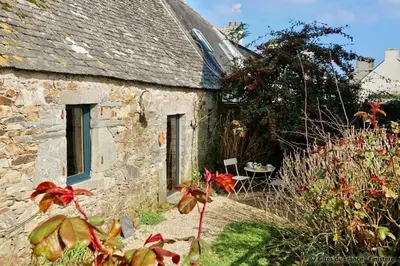 Jardin de l'établissement Gîte chaleureux à 3km des plages