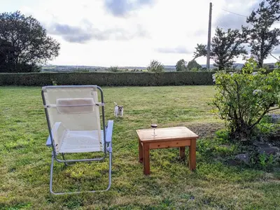 Jardin de l'établissement Menez Triaou - Maison avec grand jardin