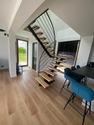 Plan de l'établissement Vue Mer Très belle plage à pied Maison proche Lesconil Loctudy