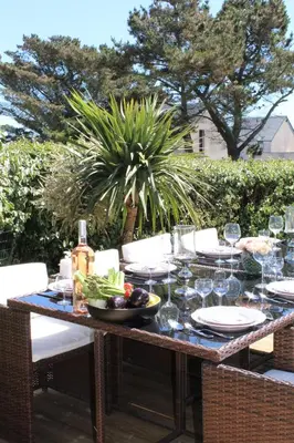 Jardin de l'établissement Villa DUXCAAR Avel Mor