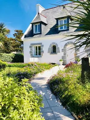 Jardin de l'établissement Villa DUXCAAR Avel Mor