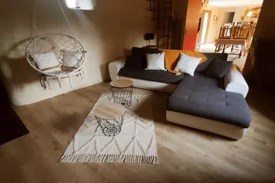 Coin salon dans l'établissement L'amour Breizh