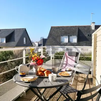 LocaLise - B80 - La villa Blanche - L'iroise - 1er étage plain pied - Wifi inclus - Draps inclus - Animaux bienvenues