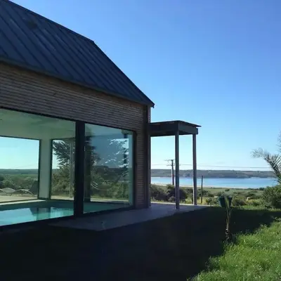 Pura Vida Camaret - Villa Vue Mer - sauna piscine intérieure