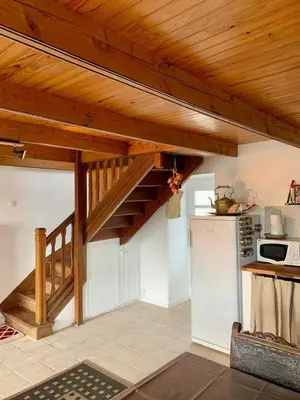 Cuisine ou kitchenette dans l'établissement Belle maison bretonne