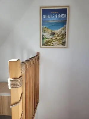 Plan de l'établissement Chaleureux Penty, bord de mer, Pointe de Dinan