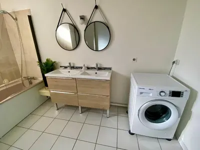 Salle de bains dans l'établissement TY ARVOR Maison à 5 minutes de la plage Concarneau