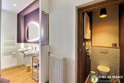 Salle de bains dans l'établissement Les Chambres D'Hespéris