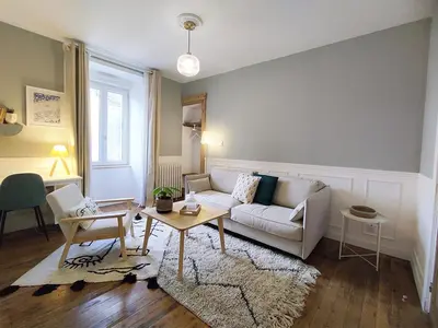 Coin salon dans l'établissement Les Chambres D'Hespéris