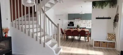 Plan de l'établissement Bretagne maison proche de la mer de 4 à 8 personnes