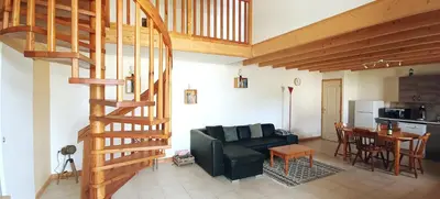 Cuisine ou kitchenette dans l'établissement Sous le Grand Chêne, gîte à la ferme, Finistère