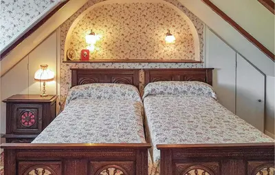Un ou plusieurs lits dans un hébergement de l'établissement Holiday Home Gouesnac'h - 02